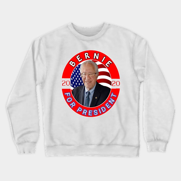 Bernie Crewneck Sweatshirt by martastudio